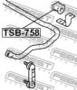 TOYOT 4881530300 Stabiliser Mounting